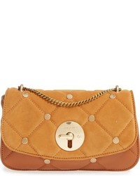 See by Chloe Lois Quilted Leather Shoulder Bag Beige