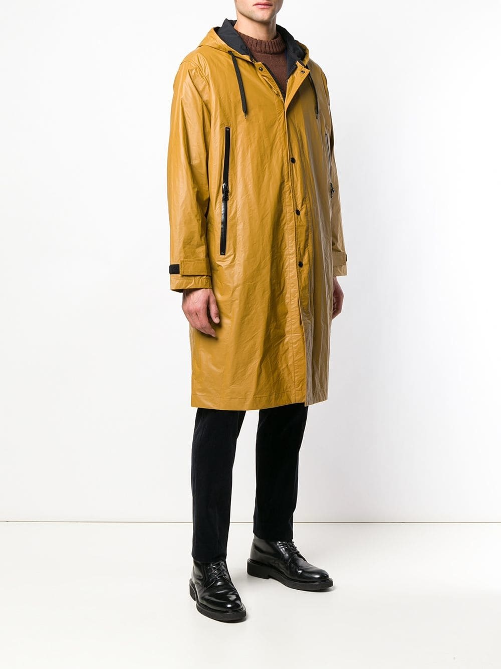 08sircus Oversized Raincoat, $778 | farfetch.com | Lookastic