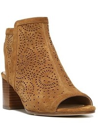 Via Spiga Jorie Perforated Peep Toe Sandal