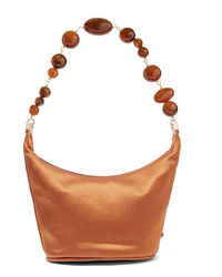Cult Gaia Gia Silk Satin Shoulder Bag