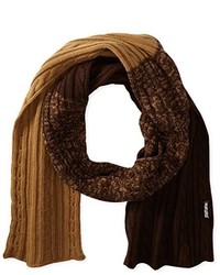 Muk Luks Color Block Cable Basic Scarf