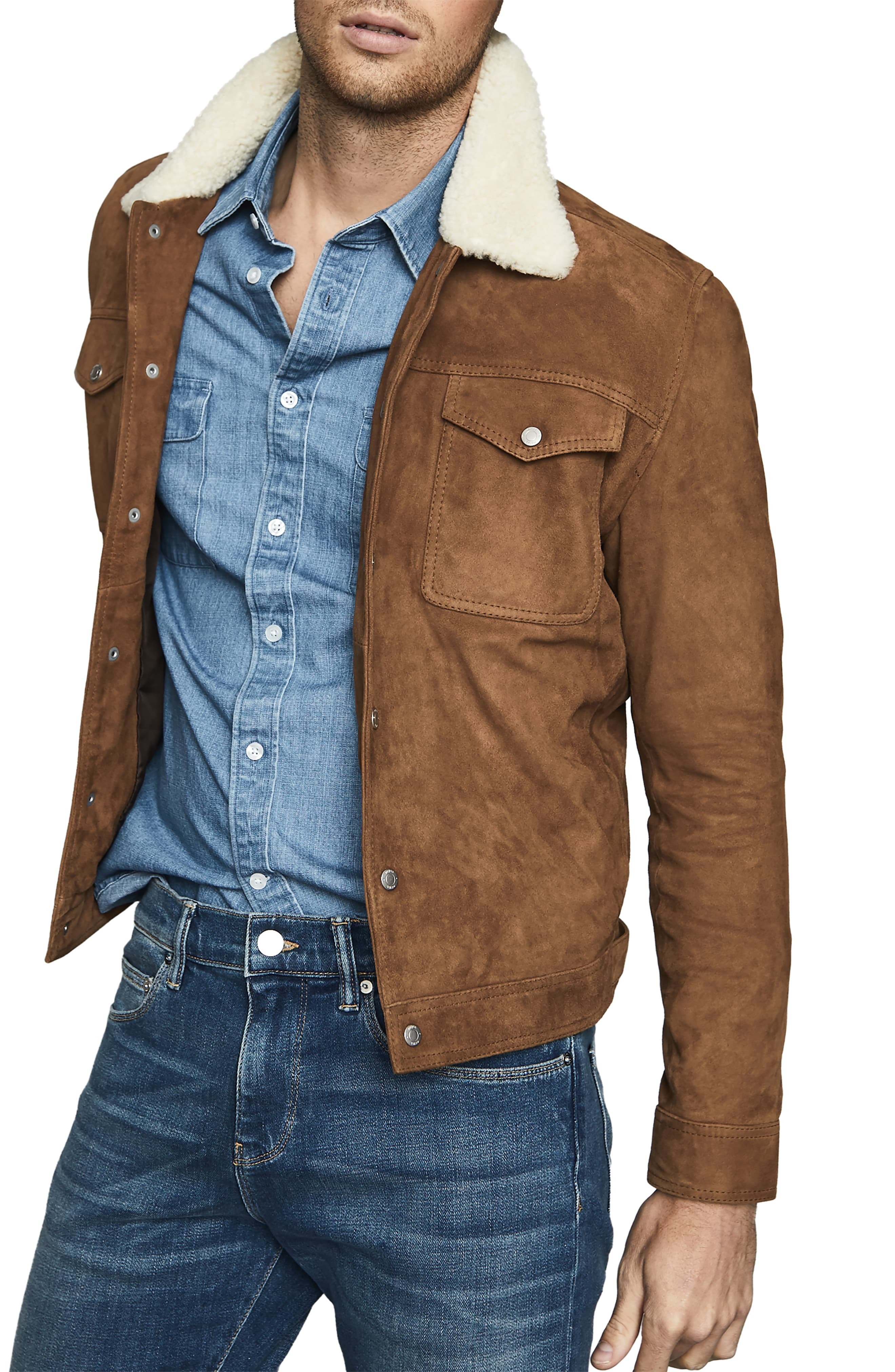 Men's Shearling Trucker Jacket