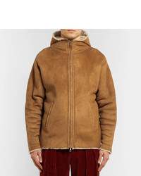 Connolly Shearling Hooded Jacket