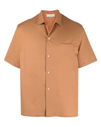 Laneus Short Sleeve Camp Collar Shirt