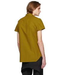Rick Owens Yellow Golf Shirt