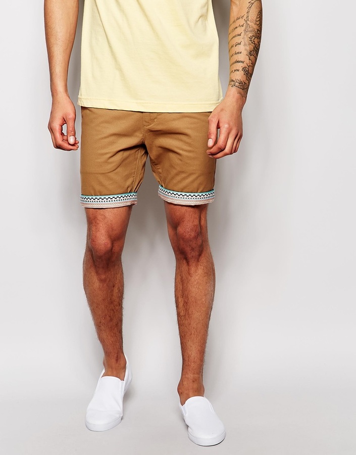 bellfield chino shorts