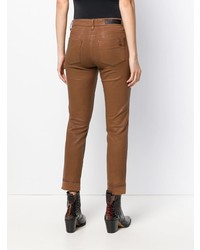 Luisa Cerano Cropped Slim Fit Trousers
