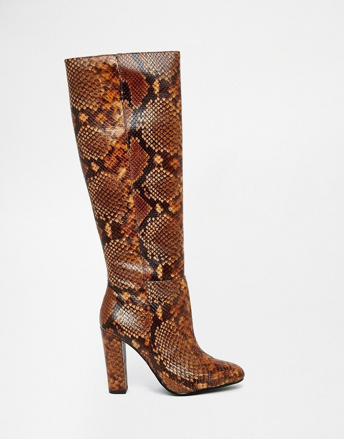 aldo snake boots