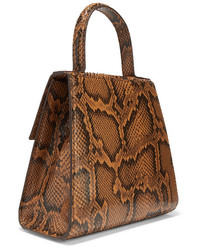 BY FA Monet Snake Effect Leather Tote