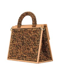 711 0copacabana Large Woven Handbag