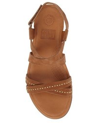 FitFlop Lumy Studded Wedge Sandal