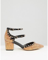 Asos Slow Down Studded Pointed Heels