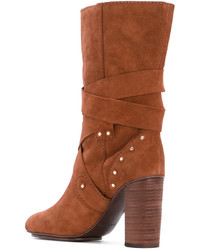 See by Chloe See By Chlo Studded Tie Boots