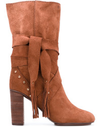 See by Chloe See By Chlo Studded Tie Boots