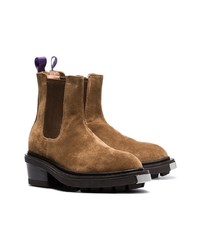 Eytys Brown Nikita Suede Leather Boots