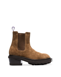 Eytys Brown Nikita Suede Leather Boots