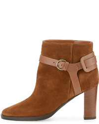 Jimmy Choo Hose Suede 80mm Bootie Canyon