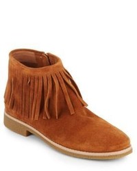 Kate Spade Betsie Too Fringed Suede Ankle Boots