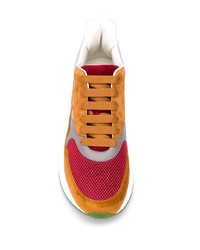 Alexander McQueen Colour Block Oversized Runner Sneakers