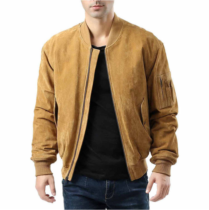 Asstd National Brand Ma 1 Suede Bomber Jacket, $148 | jcpenney ...
