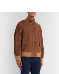 Gucci Suede Bomber Jacket