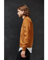 Publish Theodore Faux Suede Bomber Jacket
