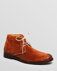 Tobacco Suede Boots