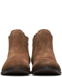 H By Hudson Brown Suede Mitchell Boots