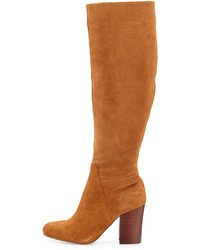 Vince Camuto Sashe Suede Boot Rust