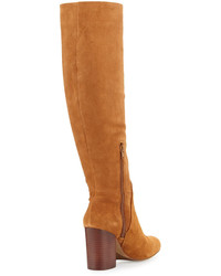 Vince Camuto Sashe Suede Boot Rust