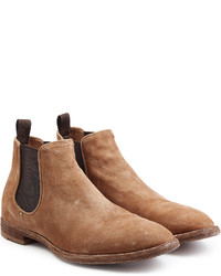 Officine Creative Suede Chelsea Boots