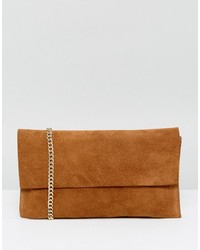 French Connection Suede Chain Bag