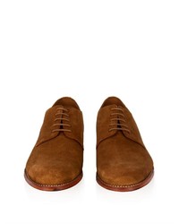Grenson Toby Suede Derby Shoes