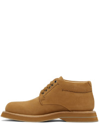 Jacquemus Brown Les Chaussures Bricolo Lace Up Work Boots