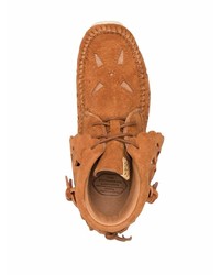 VISVIM Cut Out Moccasin Ankle Boots