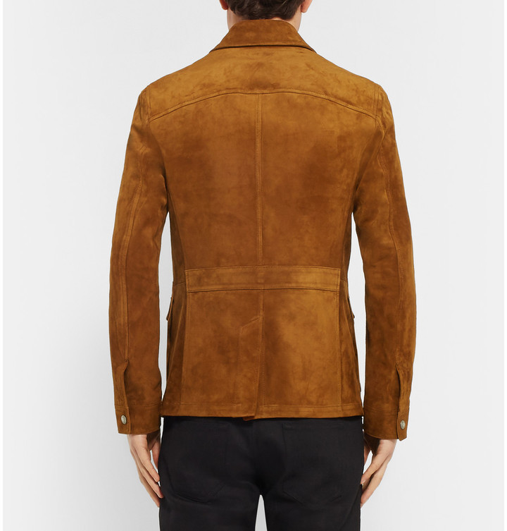 Tom Ford Suede Field Jacket, $7,490 | MR PORTER | Lookastic