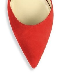 Paul Andrew Rhea Suede Slingback Flats