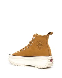 Converse Chunky High Top Suede Sneakers