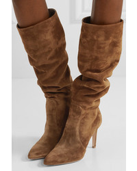 Gianvito Rossi 85 Suede Knee Boots
