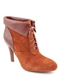 INC International Concepts Tallen Brown Suede Fashion Ankle Boots
