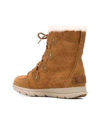 Sorel Lined Lace Up Ankle Boots