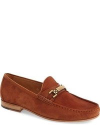Tobacco Suede Loafers