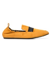 Lanvin Logo Band Loafers