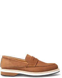 WANT Les Essentiels Marcos Suede Penny Loafers