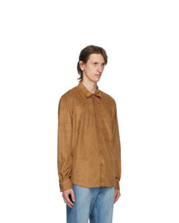Han Kjobenhavn Brown Boxy Shirt