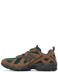 New Balance Brown Green 610v1 Sneakers