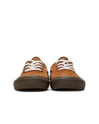 Vans Brown Taka Hayashi Edition Suede Authentic One Sneakers