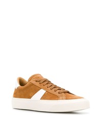 Scarosso Contrast Panels Low Top Sneakers