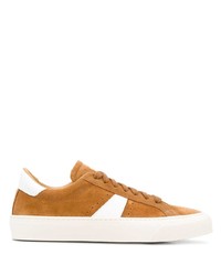 Scarosso Contrast Panels Low Top Sneakers