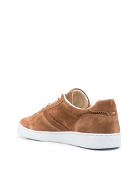 Doucal's Lace Up Suede Sneakers
